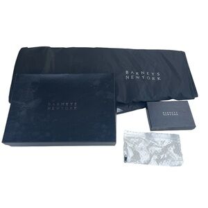 Barney's New York Lot 3 Empty Gift Boxes Garment Bag XL